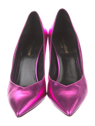 Saint Laurent Leather D'Orsay Pumps