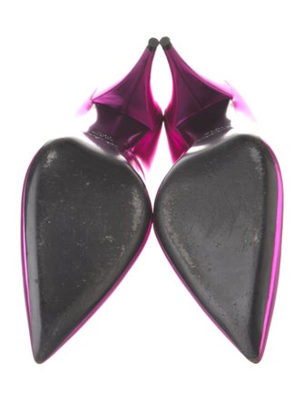 Saint Laurent Leather D'Orsay Pumps