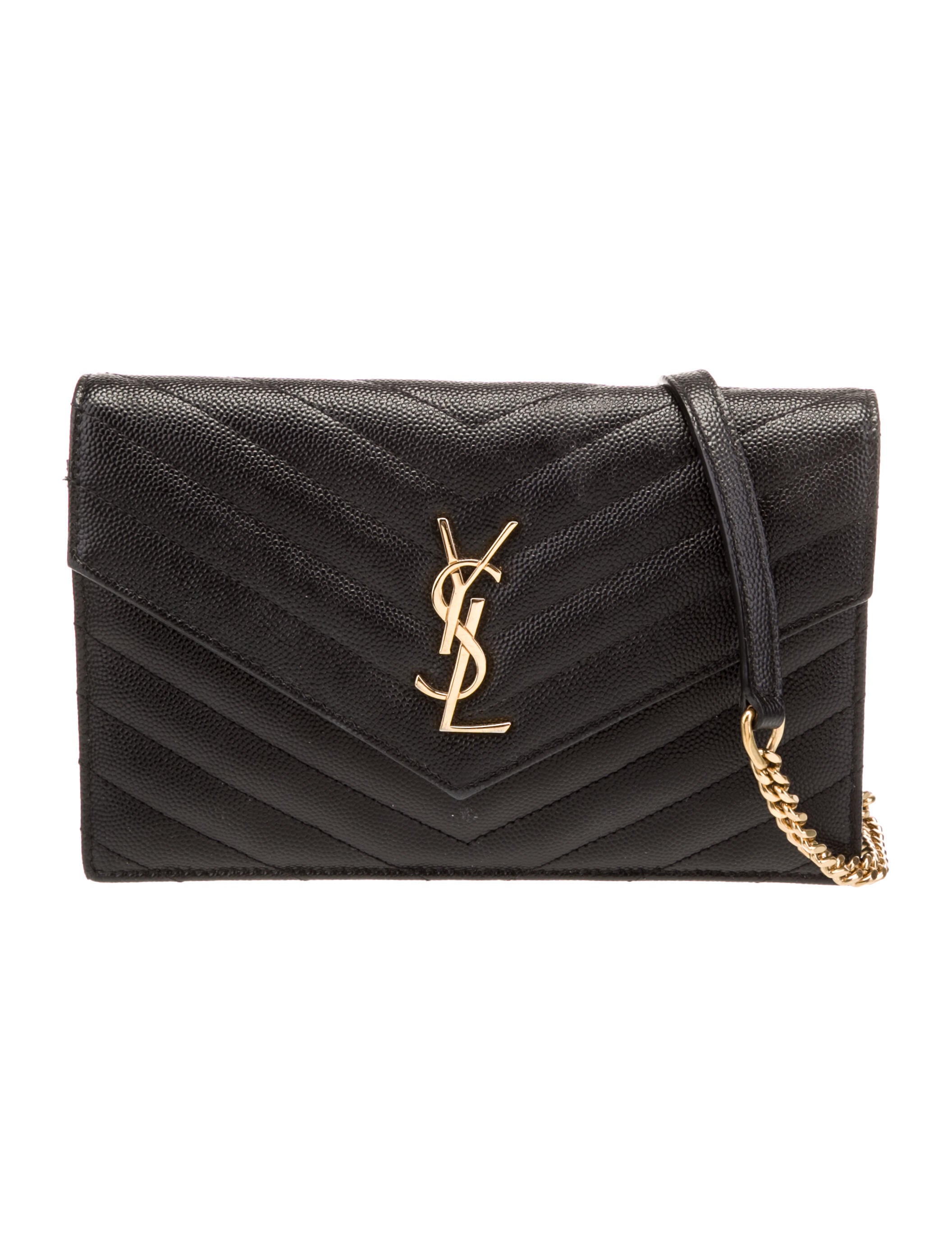 Saint Laurent Leather Envelope