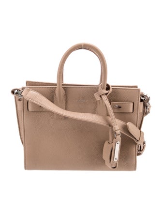 Saint Laurent Leather Sac De Jour Nano