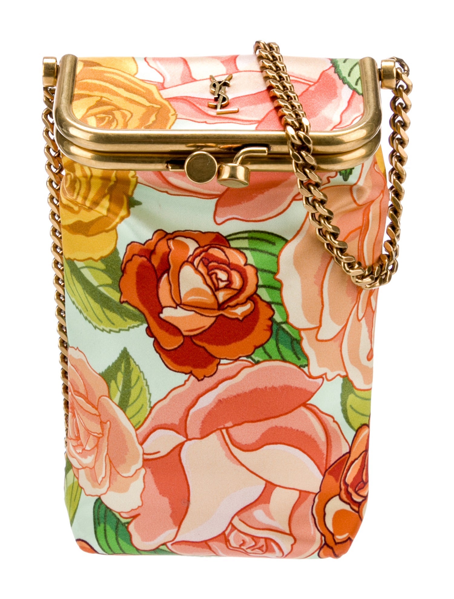 Saint Laurent Satin Charnière Mini 2022