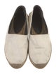 Saint Laurent Canvas Whipstitch Trim Espadrilles