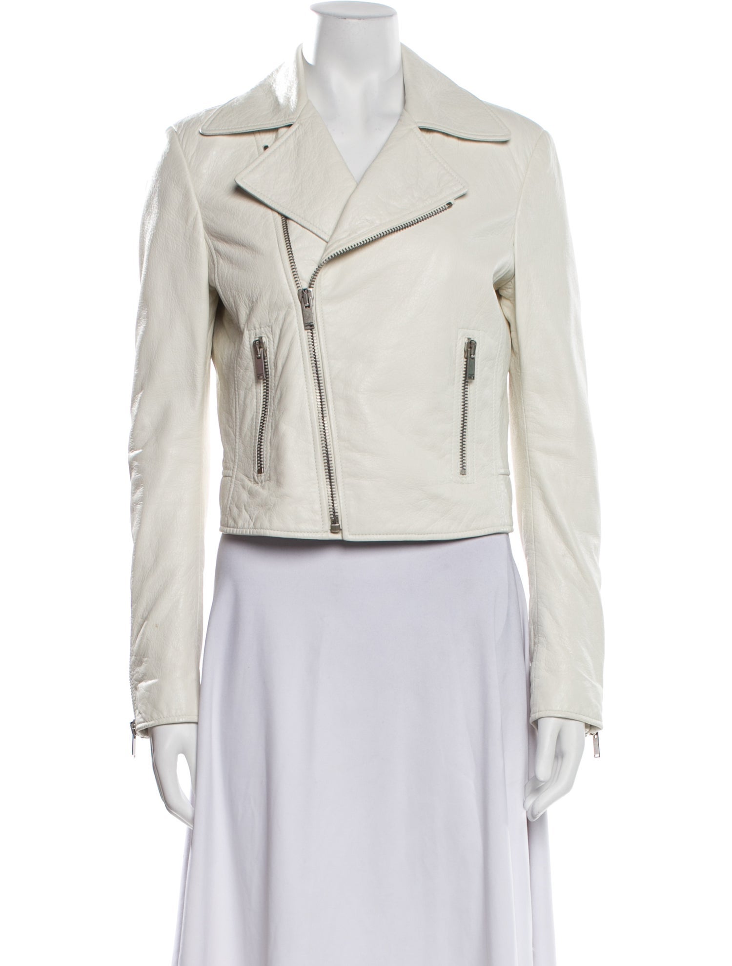 Saint Laurent Leather Biker Jacket