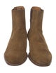 Saint Laurent Suede Chelsea Boots