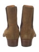Saint Laurent Suede Chelsea Boots