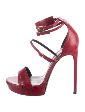 Saint Laurent Leather Sandals