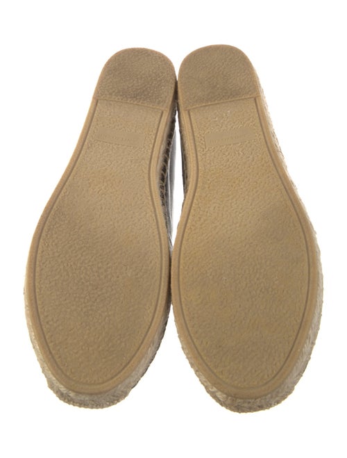 Saint Laurent Leather Espadrilles