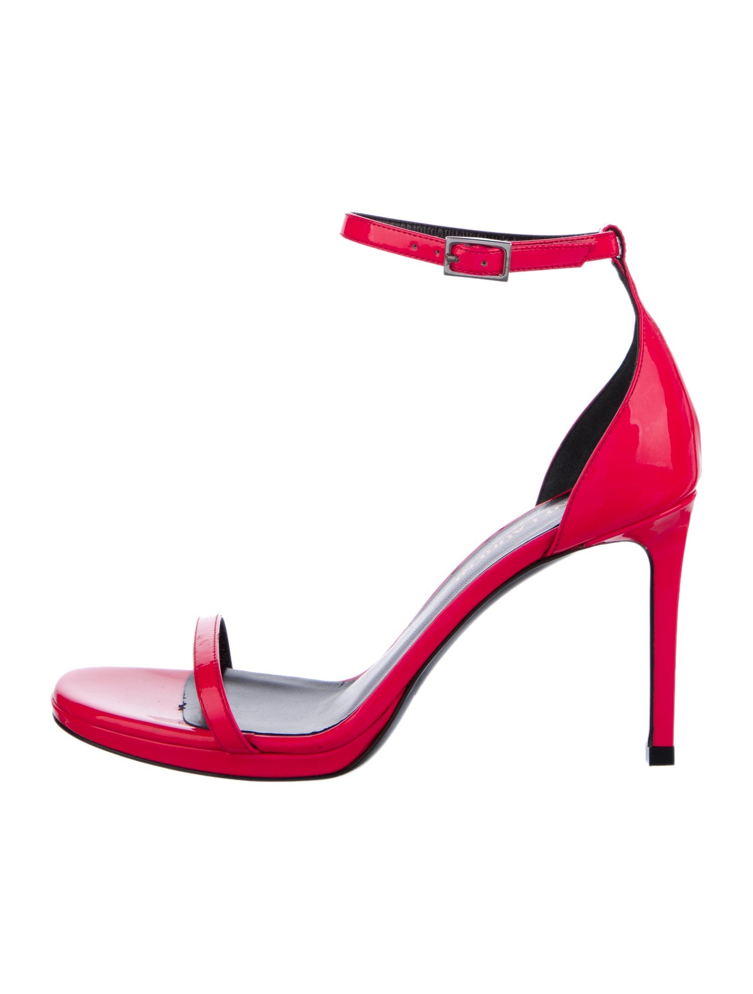 Saint Laurent Patent Leather Sandals