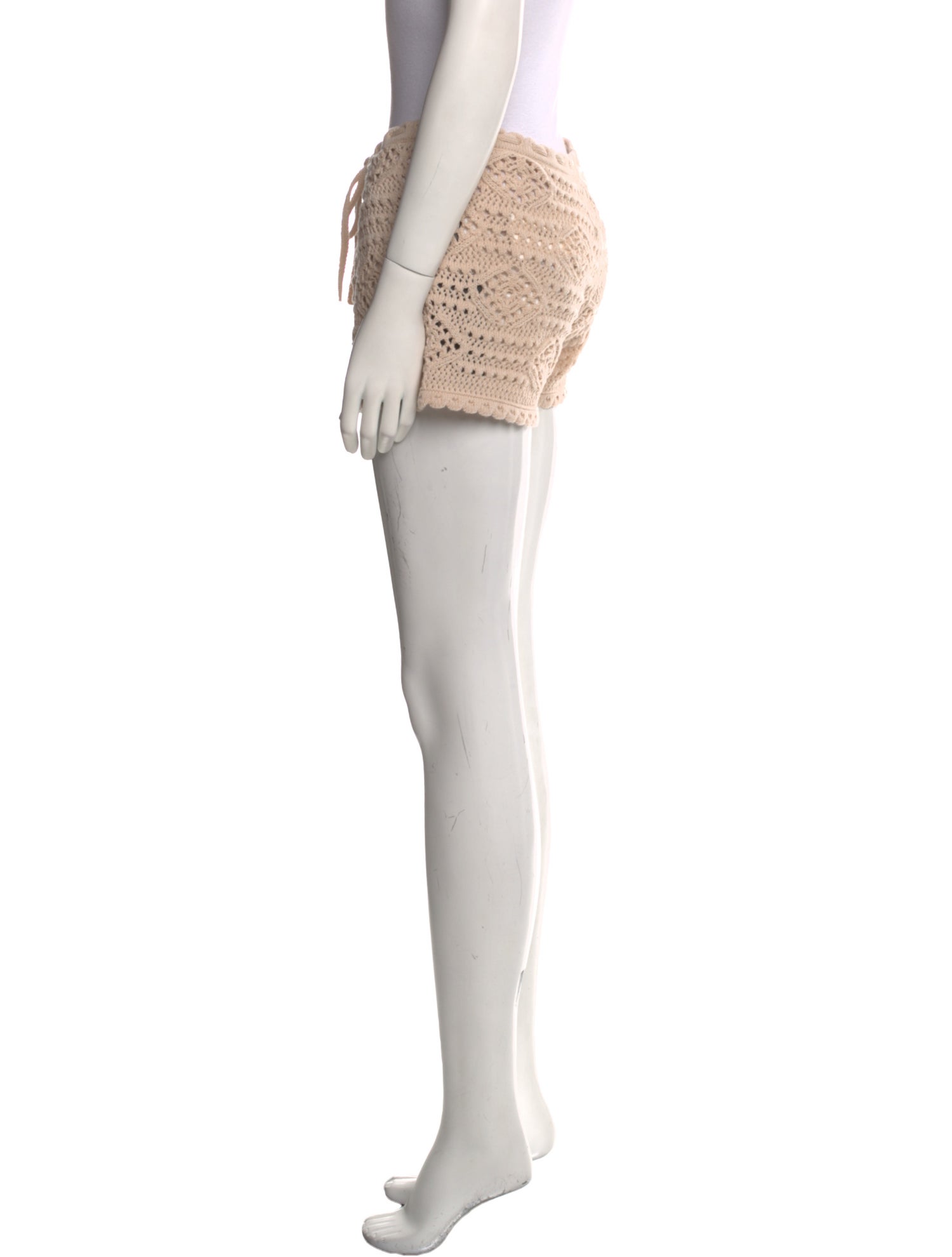 Saint Laurent Wool Mini Shorts w/ Tags