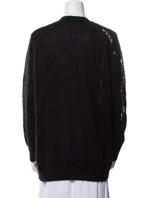 Saint Laurent Plunge Neckline Sweater