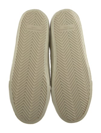 Saint Laurent Leather Printed Sneakers