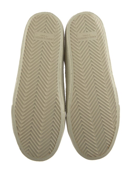 Saint Laurent Leather Printed Sneakers