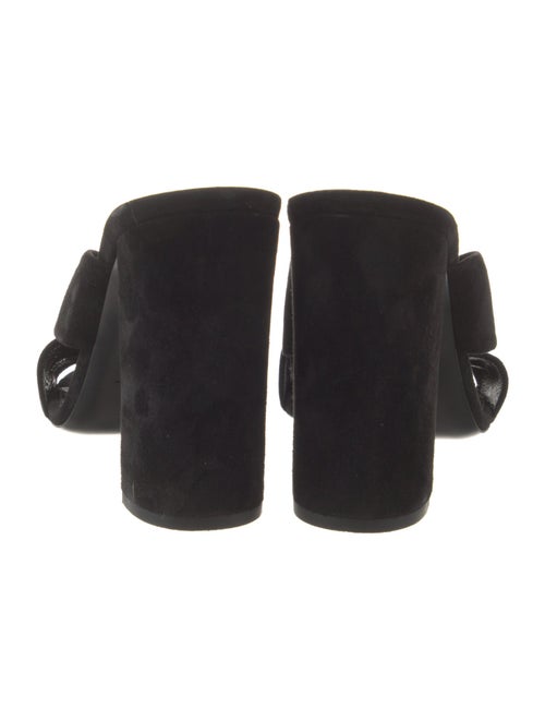 Saint Laurent Suede Slides