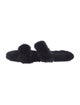 Saint Laurent Fur Slides