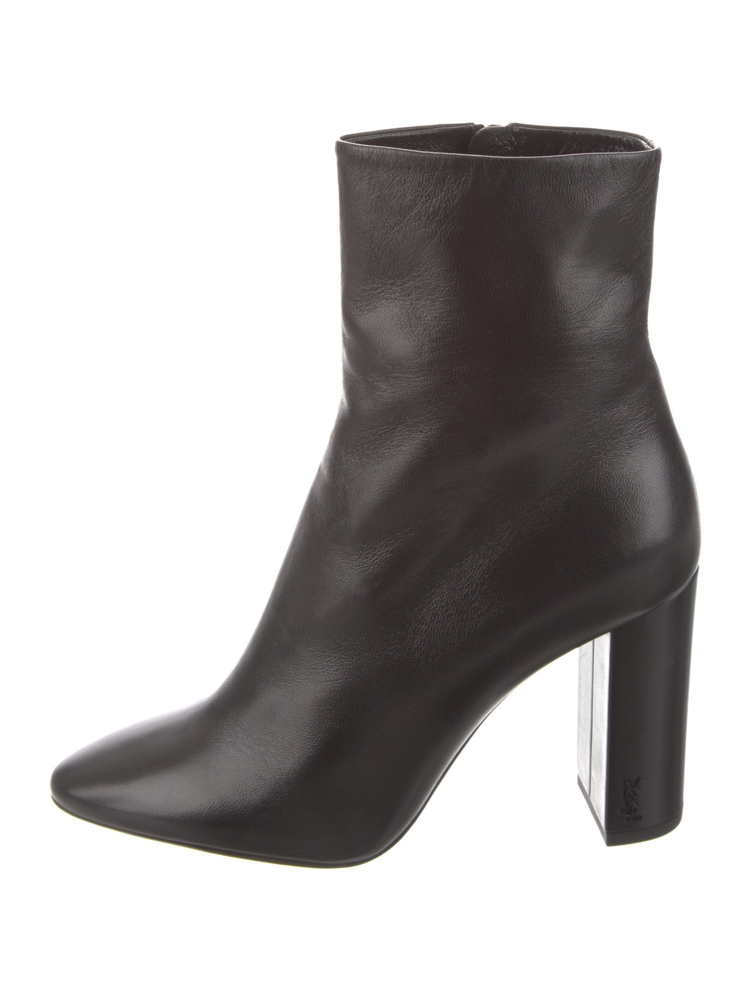 Saint Laurent Leather Boots w/ Tags