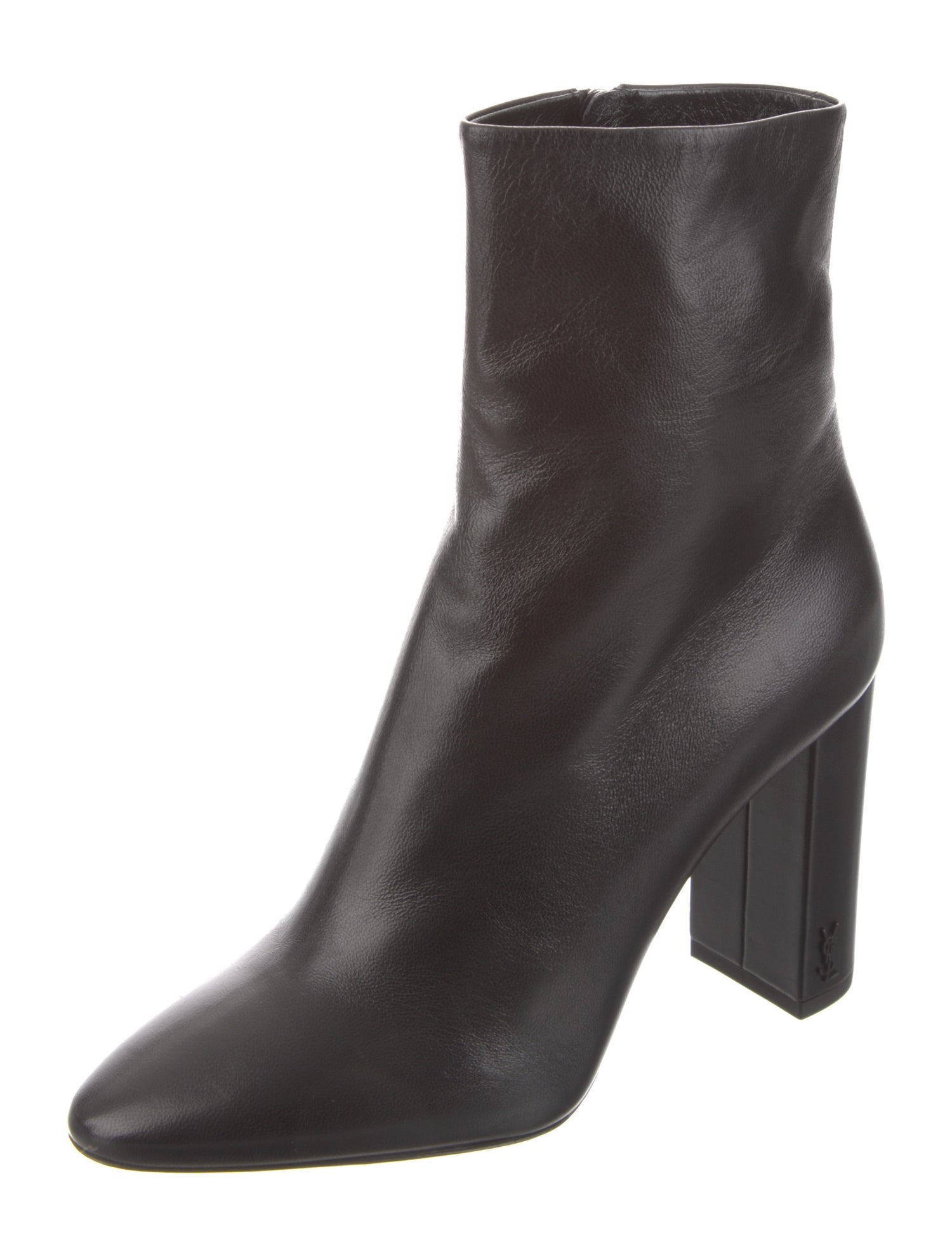 Saint Laurent Leather Boots w/ Tags