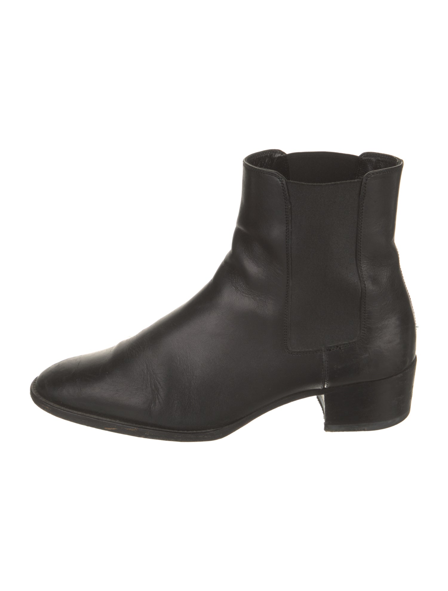 Saint Laurent Leather Chelsea Boots