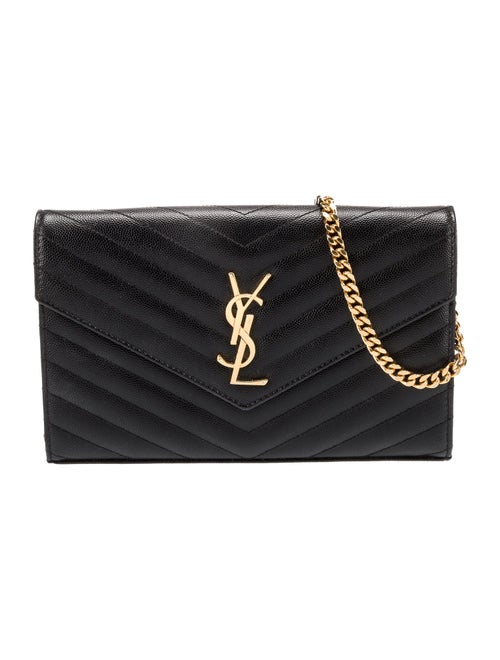 Saint Laurent Leather Cassandre