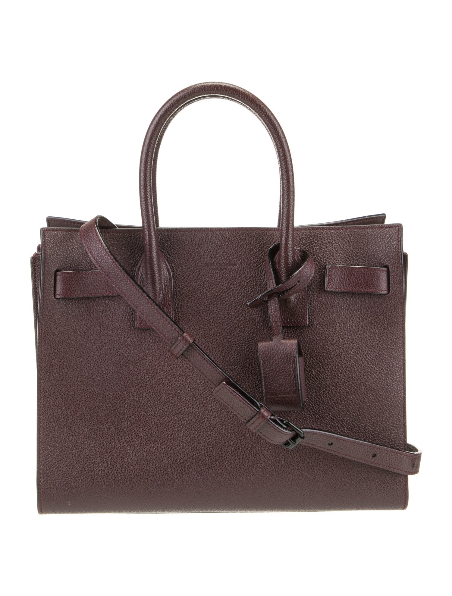 Saint Laurent Leather Sac De Jour Baby