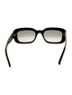 Saint Laurent Square Gradient Sunglasses