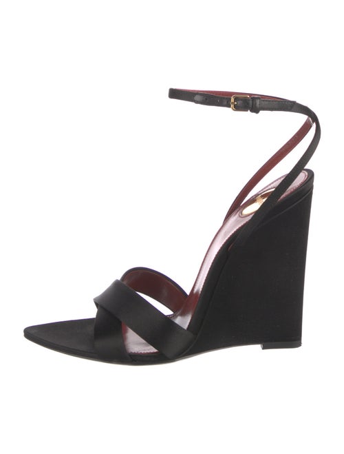 Saint Laurent Satin Sandals