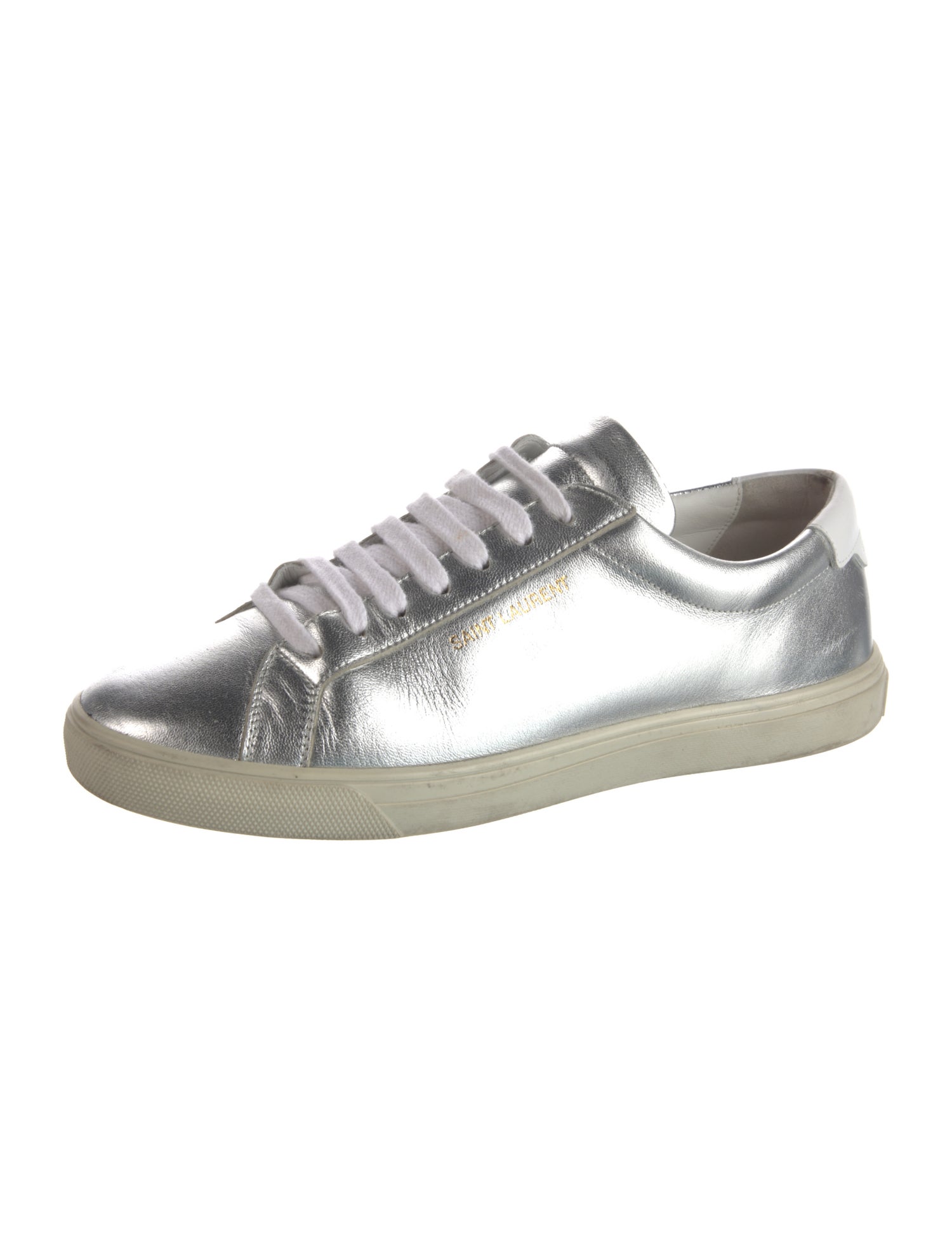 Saint Laurent Leather Sneakers