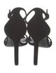 Saint Laurent Velvet Sandals