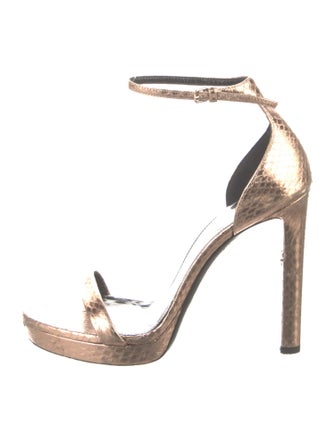 Saint Laurent Leather Sandals