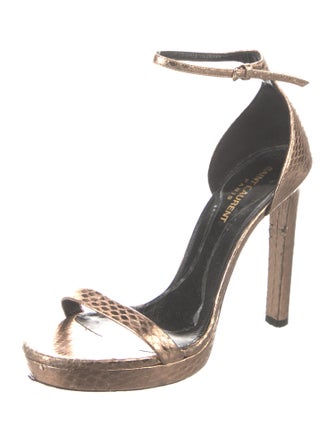 Saint Laurent Leather Sandals