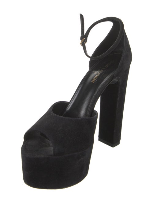 Saint Laurent Suede D'Orsay Pumps
