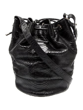 Saint Laurent Lizard Bucket Bag