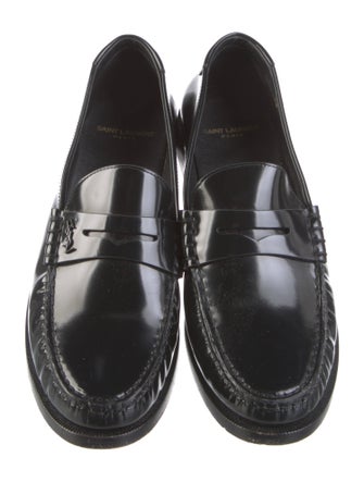 Saint Laurent Leather Loafers