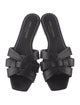 Saint Laurent Leather Slides