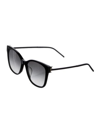 Saint Laurent Oversize Gradient Sunglasses