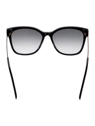 Saint Laurent Oversize Gradient Sunglasses