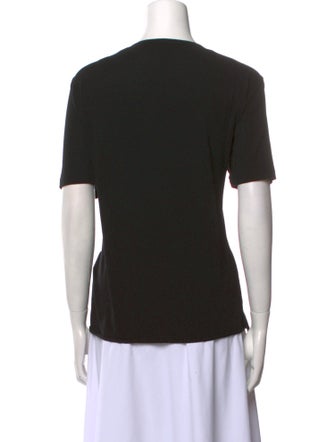 Saint Laurent Graphic Print Crew Neck T-Shirt