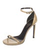Saint Laurent Patent Leather Sandals