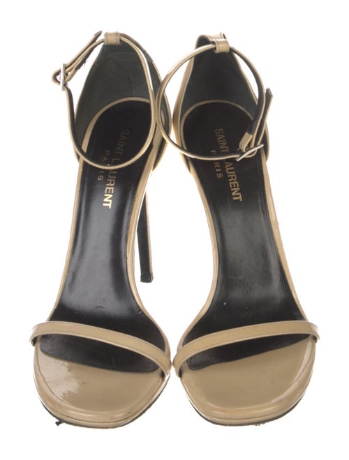 Saint Laurent Patent Leather Sandals