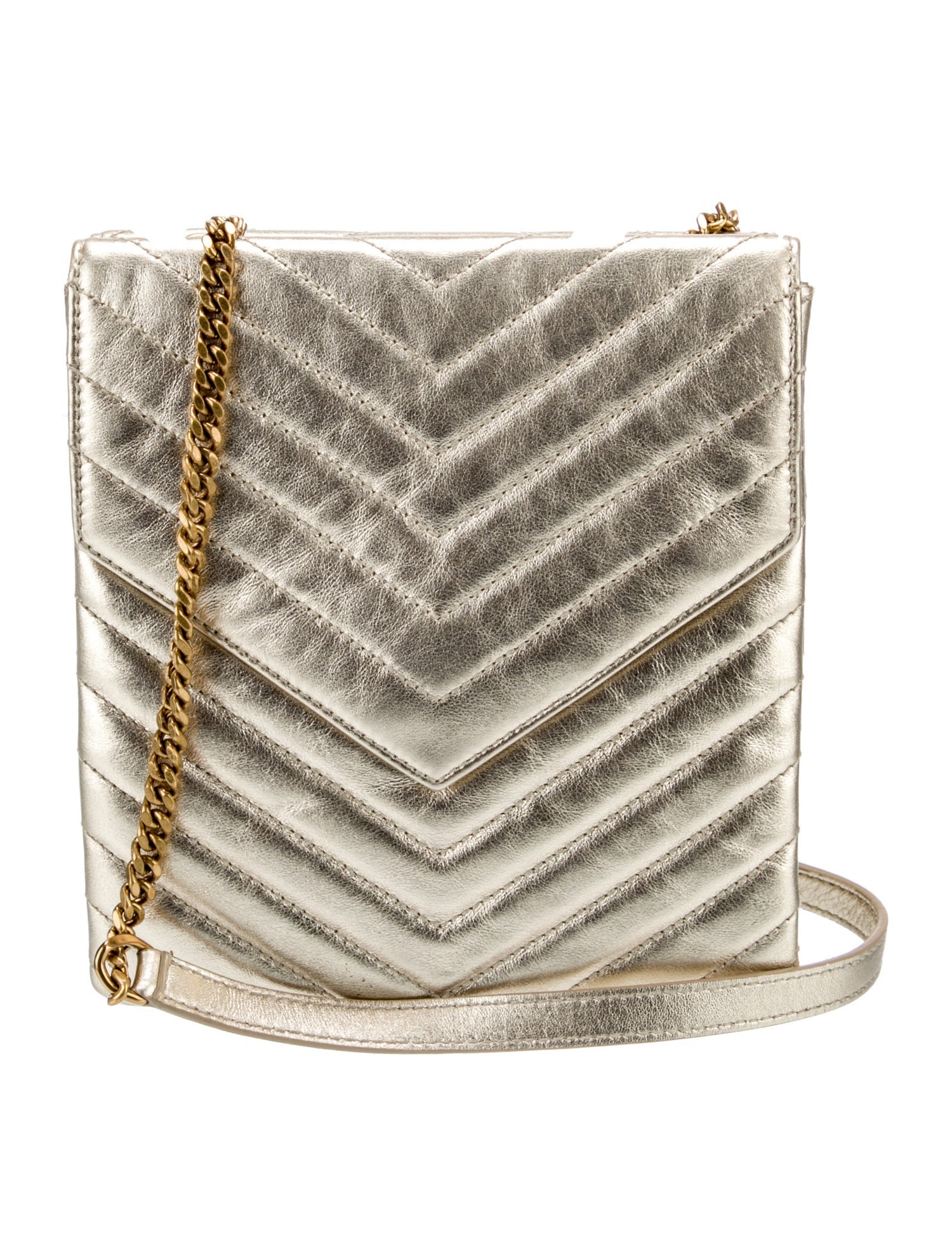 Saint Laurent Quilted Le Double Flap