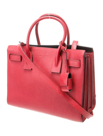 Saint Laurent Leather Sac De Jour Baby
