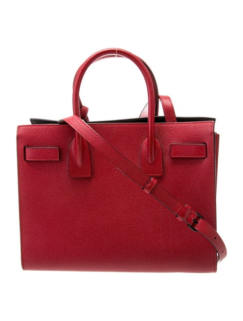 Saint Laurent Leather Sac De Jour Baby