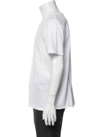 Saint Laurent Graphic Print Crew Neck T-Shirt