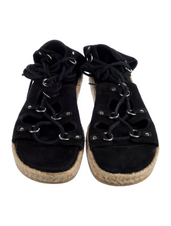 Saint Laurent Suede Espadrilles