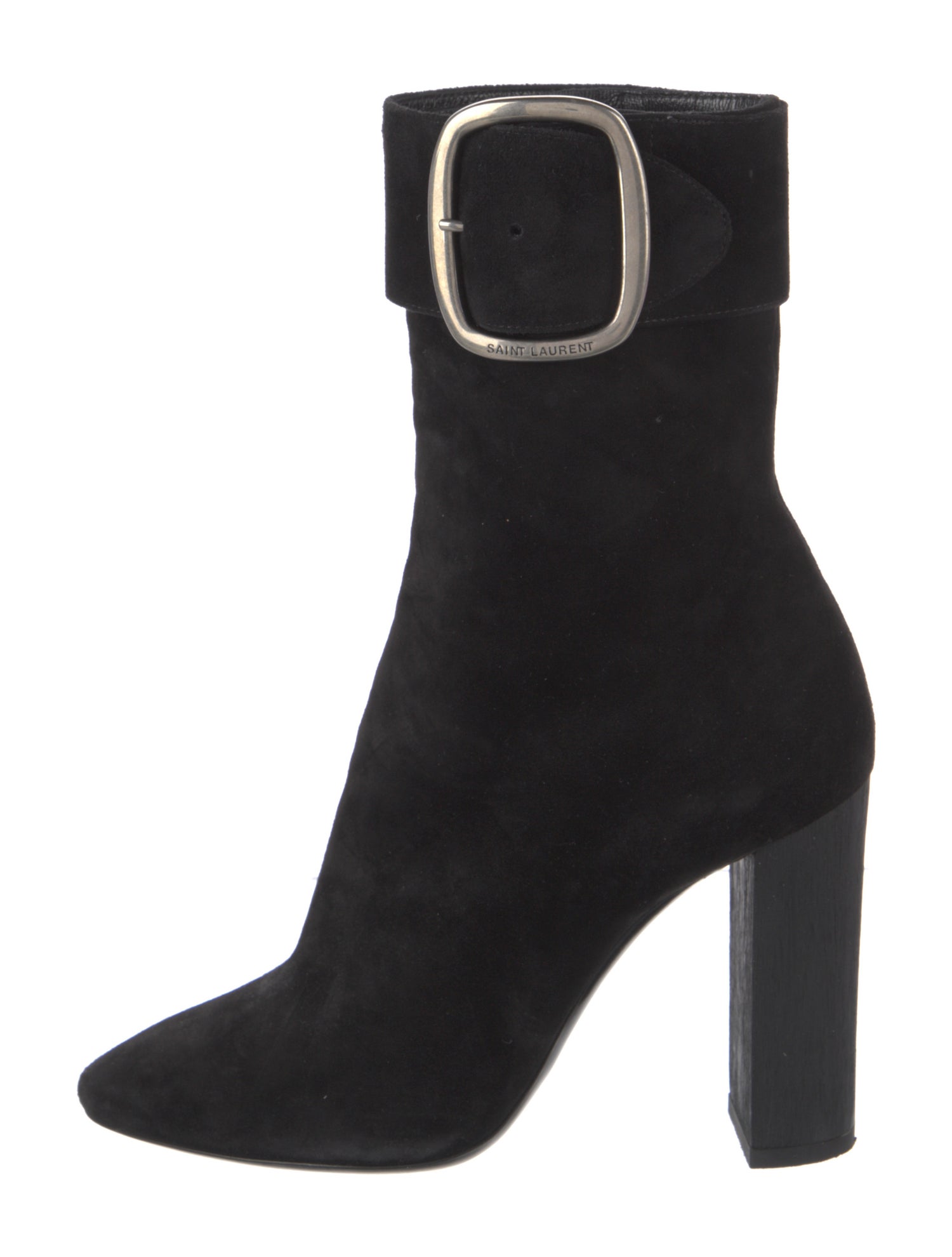 Saint Laurent Suede Sock Boots