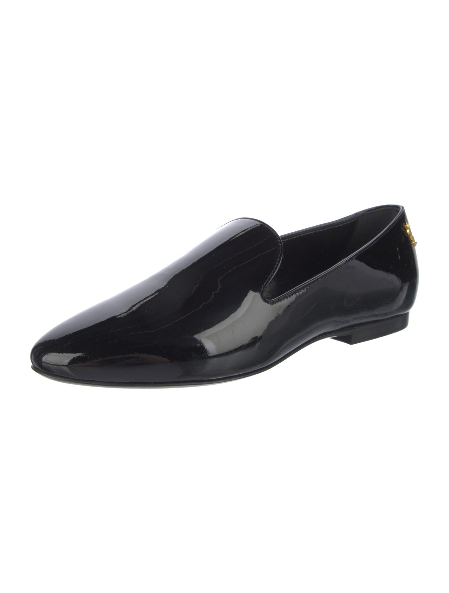 Saint Laurent Patent Leather Loafers