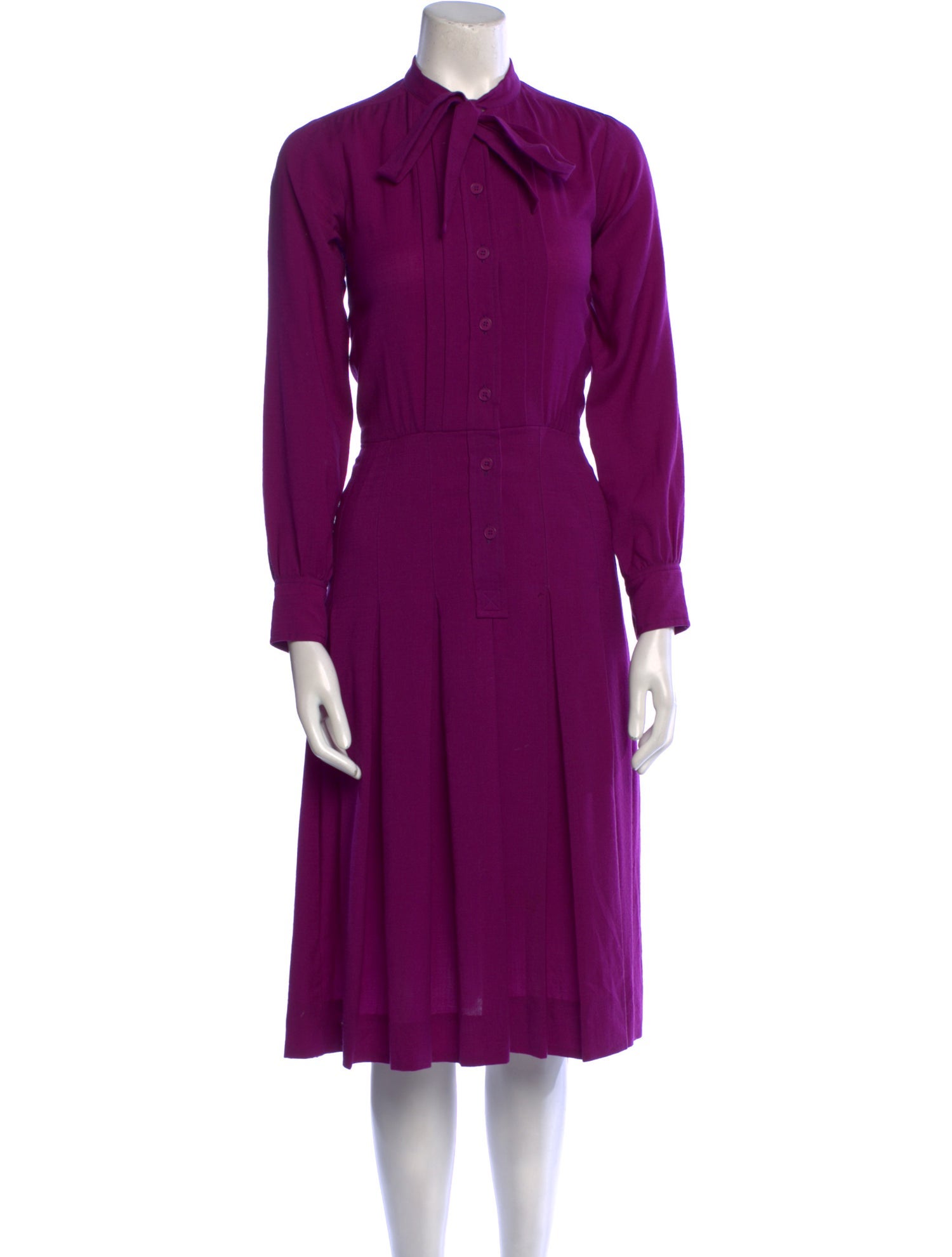 Yves Saint Laurent Rive Gauche Vintage Midi Length Dress