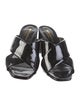 Saint Laurent Patent Leather Slides