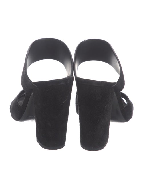 Saint Laurent Suede Slides