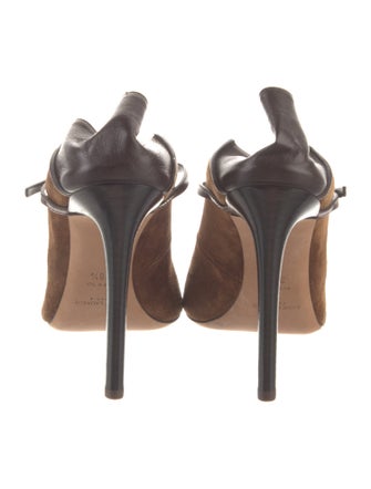 Saint Laurent Suede Mules