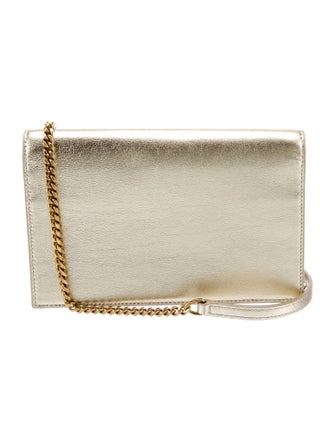 Saint Laurent Leather Envelope